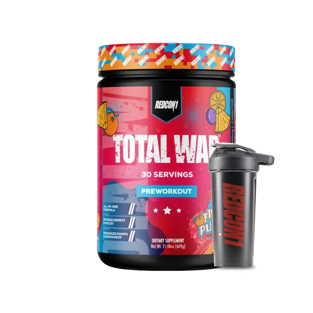Total War Pre Entreno 600g envase 30 porciones suplemento alta potencia