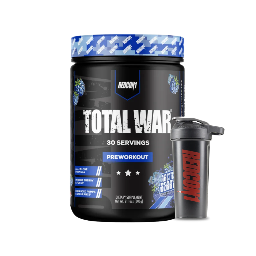 Pre Entreno Total War información nutricional tabla de ingredientes